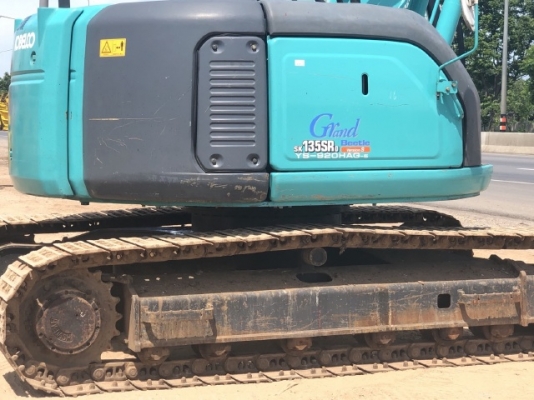 ขายรถขุด KOBELCO SK135SR หัวแม่เหล็ก นำเข้าเองจากญี่ปุ่น สภาพสวยพร้อมใช้ มีVDOการทำงานครับ