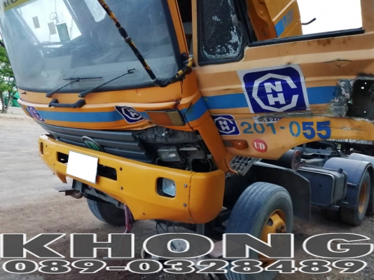 ขายด่วน รถหัวลาก Nissan CW40 265แรง 2เพลา ตอนเป็นเพลาเดียว เครื่องดี คัสซีสวย หัวผุบ้าง เพียง 250000 บาท