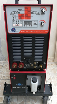 สินค้ามือสอง ตู้เชื่อม WELPRO AC/DC TIG315PULSE สภาพสวยพร้อมใช้ สำหรับงานหนัก งานอุตสหกรรม 380V เชื่อมธูปไฟฟ้า/เชื่อมTIGเหล็ก /สแตนเลส/ อลูมิเนียม/ออโต้/pulse พร้อมระบบน้ำหล่อเย็น อุปกรณ์ตามรูป