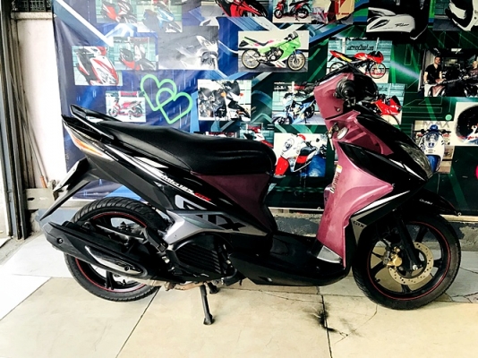 mio 125 gtx สีดำเทา ตัวท็อปล้อแมกซ์ รถบ้าน เครื่องเดิมดี สีสวย 16900