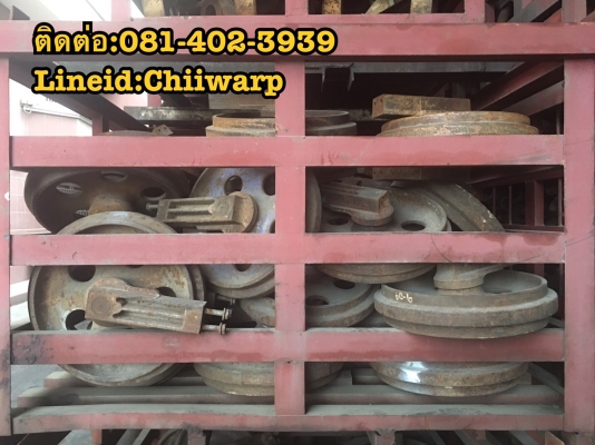 ล้อนำkomatsu pc60-5/6 ขายอะไหล่แบคโฮ