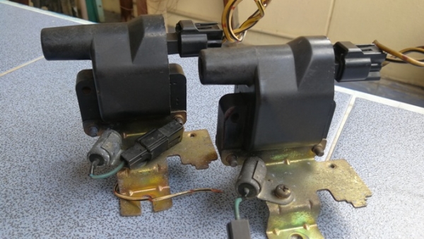 คอล์ยจุดระเบิดยี่ห้อ Diamond Made in Japan ตัวใหญ่ไฟแรง