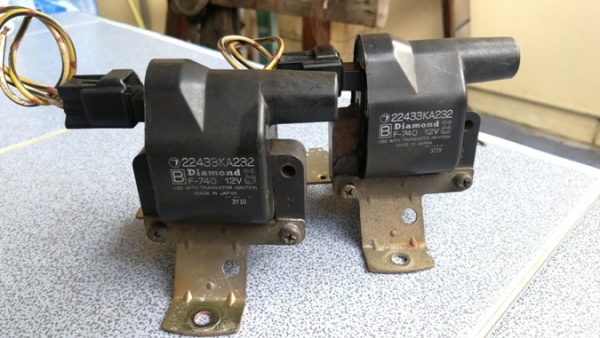 คอล์ยจุดระเบิดยี่ห้อ Diamond Made in Japan ตัวใหญ่ไฟแรง