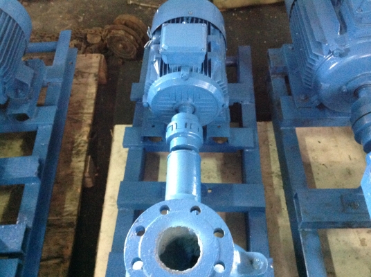 ขายปั้มน้ำหอยโข่ง 4"/3" มอเตอร์ 7.5 HP  1450  รอบ/นาที 2 ตัว ตัวระ 13000