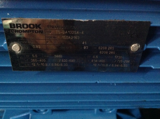 ขายปั้มน้ำหอยโข่ง 4"/3" มอเตอร์ 7.5 HP 1450 รอบ/นาที 2 ตัว ตัวระ 13000 ขายปั้มน้ำหอยโข่ง 4"/3" มอเตอร์ 7.5 HP 1450 รอบ/นาที 2 ตัว ตัวระ 13000