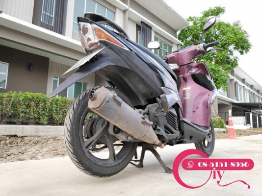 YAMAHA MIO125 GTX ปี 54 เดิมขายตามสภาพ เอกสารครบ ขับขี่ไปทำงานทุกวัน