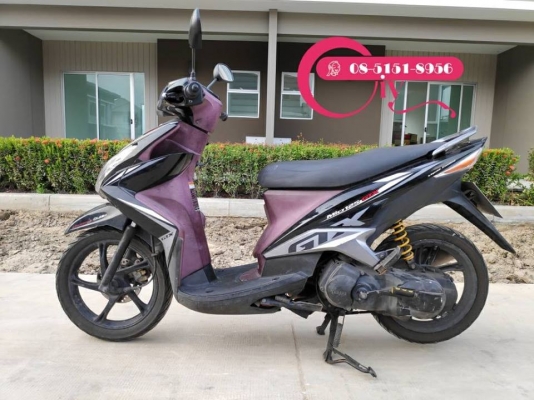 YAMAHA MIO125 GTX ปี 54 เดิมขายตามสภาพ เอกสารครบ ขับขี่ไปทำงานทุกวัน