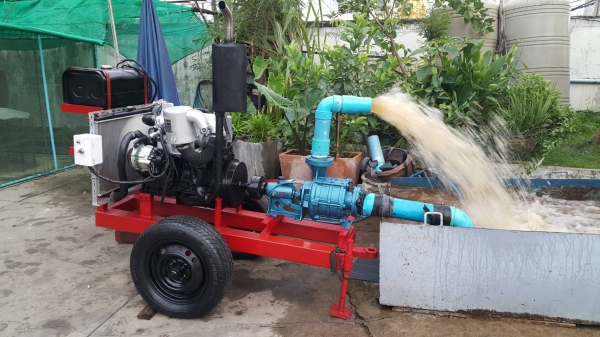 เครื่องสูบนํ้าประกอบใหม่ พร้อมใช้งานสูบนํ้าแรงๆส่งไกล 3 กิโลเมตร+ประหยัดมาก