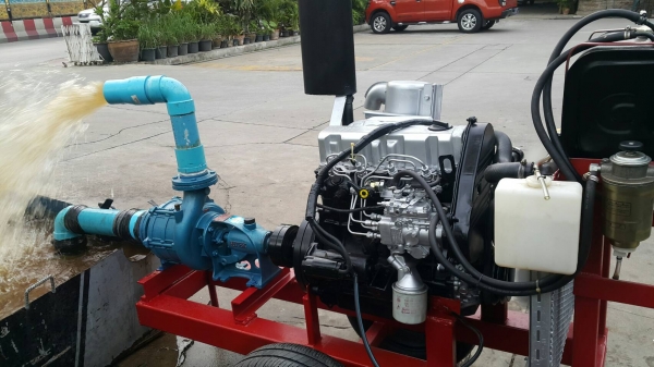 เครื่องสูบนํ้าประกอบใหม่ พร้อมใช้งานสูบนํ้าแรงๆส่งไกล 3 กิโลเมตร+ประหยัดมาก