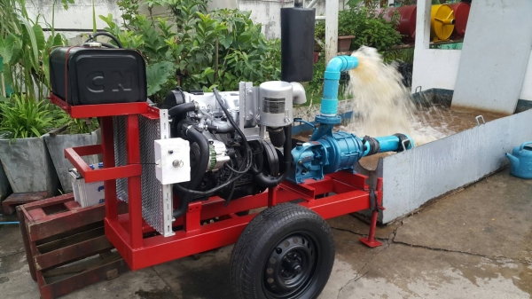 เครื่องสูบนํ้าประกอบใหม่ พร้อมใช้งานสูบนํ้าแรงๆส่งไกล 3 กิโลเมตร+ประหยัดมาก
