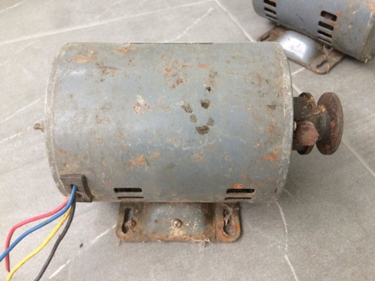 มอเตอร์ HITACHI 1/3 HP สภาพดี