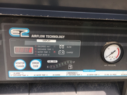 Airman PDS185S-6C2 : 185CFM 7บาร์ เครื่องปั๊มลมญี่ปุ่น_ 5 units โทร. 080-6565422 (หนิง)