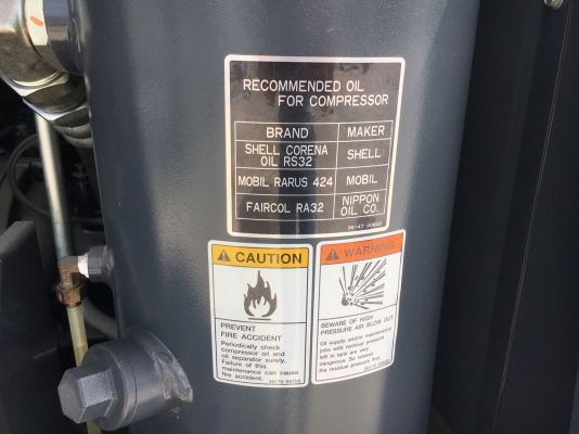 Airman PDS185S-6C2 : 185CFM 7บาร์ เครื่องปั๊มลมญี่ปุ่น_ 5 units โทร. 080-6565422 (หนิง)