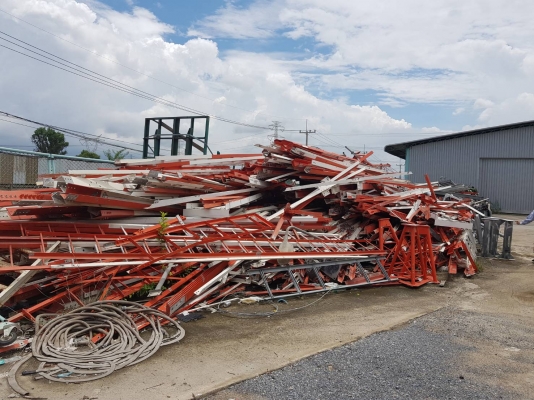 เหล็กเสาส่งสัญญาณDtac/ฉาก/บีม กิโลละ12.50 (ราคานี้ต้องเอา 2-3ตันขึ้น)