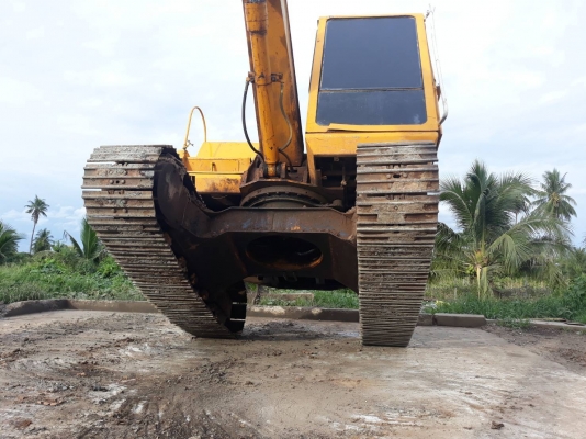 Komatsu 60-5เครื่องปั้มเดิมตัวเดินทนทาน Hitachi โซ่หนา ใบแทรค 45 พร้อมใช้งาน Komatsu 60-5เครื่องปั้มเดิมตัวเดินทนทาน Hitachi โซ่หนา ใบแทรค 45 พร้อมใช้งาน