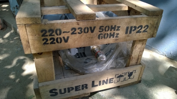 มอเตอร์Mitsubishi 3Hp 4Pole 220V. ของใหม่