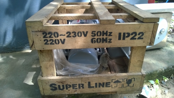 มอเตอร์Mitsubishi 3Hp 4Pole 220V. ของใหม่