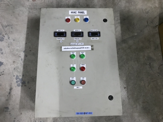 ขายตู้คอนโทรลไฟฟ้า พร้อมอุปกรณ์ตามรูปครับ สภาพสวยใหม่มาก พร้อมใช้งาน