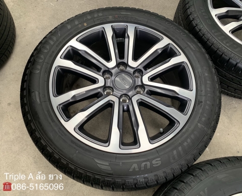 ล้อแม็กป้ายแดง Ford Everest ขอบ 20 รุ่นใหม่ล่าสุด พร้อมยางใหม่ป้ายแดง 265-50-20 GoodYear รถออกปี 19 สวยกริ๊บๆ
