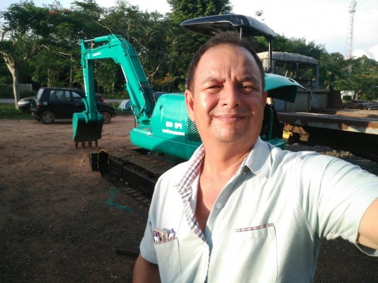ขายรถแบคโฮ KOMATSU PC45-7ปั๊มนิ้ว เอกสารเล่ม ระบบไฟเต็ม มีระบบหัวกระแทก ราคา 350000