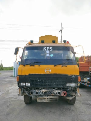 Hino 10ล้อ หัวลาก 6เกียร์มีเกียร์สโลว์ มีปั้มพาวเวอร์ปั่นดัมพ์แบะถึงฝั่งน้ำมันไฮโดรลิค ระบบหัวฉีดngv