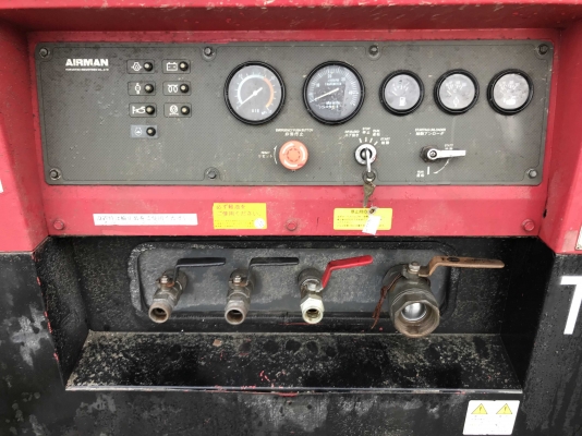 ขายปั้มลมสกรู AIRMAN PDS655SD Dry Air type นำเข้าตรงจากญี่ปุ่น