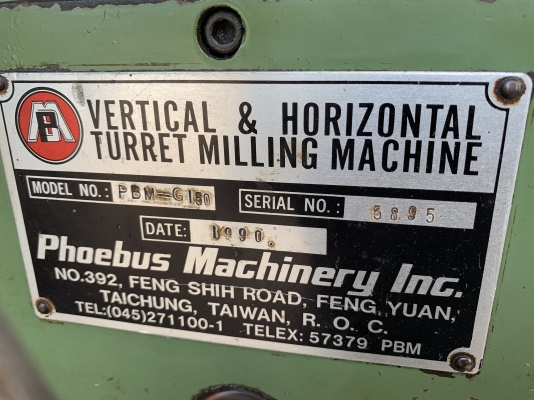 ขาย เครื่องมิลลิ่ง