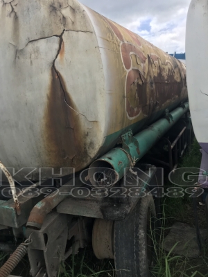 ขายด่วน ถังน้ำมันปาล์ม 16000 ลิตร สีมีร่อนบ้าง ทรงสวย เอาไปทำถังใส่รถน้ำได้สบายๆ แค่เก็บสี เพียง 65000 บาท