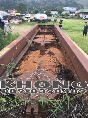 ขายด่วน ถังน้ำมันปาล์ม 16000 ลิตร สภาพสวย ยกลงจากรถแค่สีจืด พ่นสีใหม่สวยเลยพร้อมใช้งาน เพียง 135000 บาท