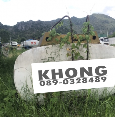 ขายด่วน ถังน้ำมันปาล์ม 16000 ลิตร สภาพสวย ยกลงจากรถแค่สีจืด พ่นสีใหม่สวยเลยพร้อมใช้งาน เพียง 135000 บาท