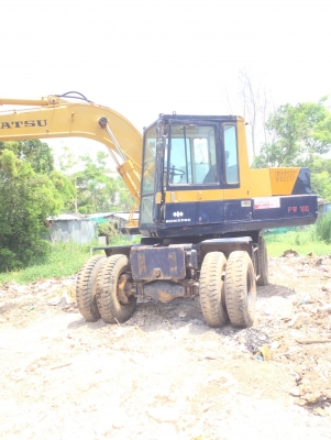ขาย 395,000 KOMATSU pw 100-3 เล่มทะเบียน เครื่องดี ปั้มแรง เกียร์แรง เอวแน่น ยางดี แอร์หนาว รถสวยพร้อมใช้งาน รถอยู่ กทม. 090-772-3710 090-772-3708