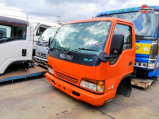 หัวเก๋ง ISUZU NPR การ์ตูน สีส้ม