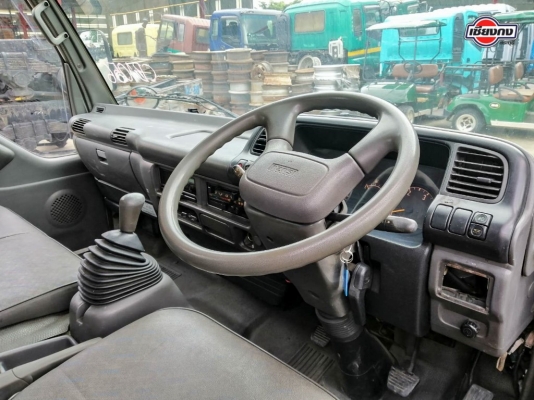 หัวเก๋ง ISUZU NPR การ์ตูน สีส้ม