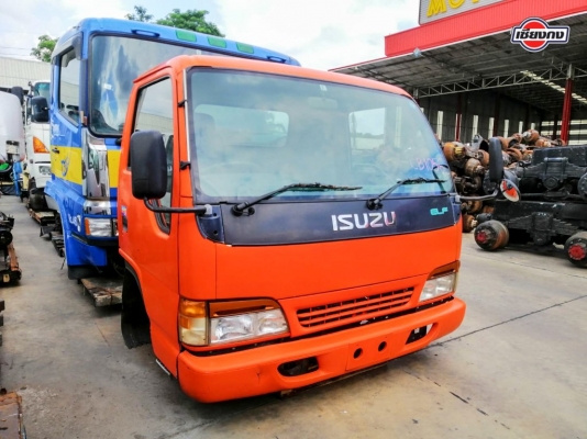 หัวเก๋ง ISUZU NPR การ์ตูน สีส้ม