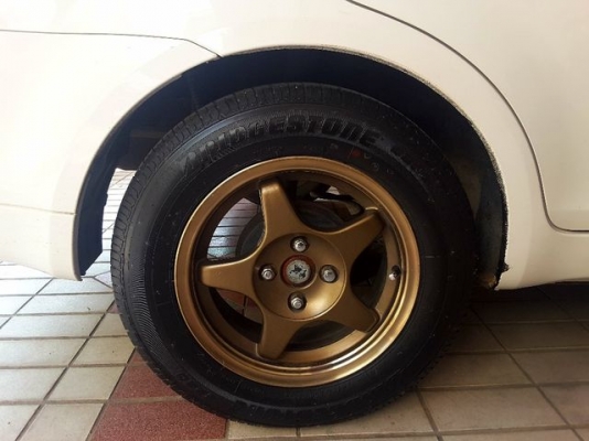 ขายล้อแม็กขอบ14 4รู100 มี4วงครบสวยๆ พร้อมเเถมยางครบ ถูกมาก4400บ.