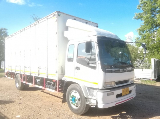 6 ล้อใหญ่ ISUZU FTR 200 แรงม้า ยาว 7.20ม.* รถสวยเดิม+สภาพพร้อมใช้งาน * รถห้างแท้ * มีเล่มพร้อมโอน * 