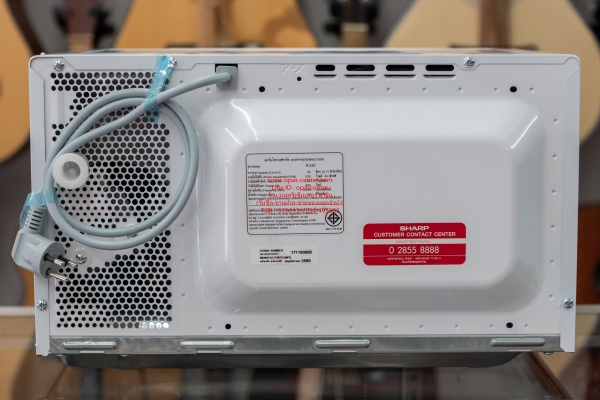 ไมโครเวฟ SHARP รุ่น R-220 ขนาด 22 ลิตร สีขาว ของใหม่ ไมโครเวฟ SHARP รุ่น R-220 ขนาด 22 ลิตร สีขาว ของใหม่