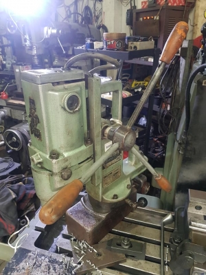 ขายถูกๆ สว่านแม่เหล็กไฟฟ้ามือสอง (เก่านอก-แห้งญี่ปุ่น) Hitachi MB-25A ตรวจเชค ทดสอบเรียบร้อย ทุกๆระบบใช้งานได้ดีมากครับ