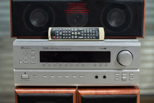 แอมป์ 5.1 Sherman รุ่น AV-329 มีรีโมท พร้อมลำโพง 5.1 ครบชุด