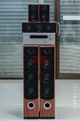 แอมป์ 5.1 Sherman รุ่น AV-329 มีรีโมท พร้อมลำโพง 5.1 ครบชุด