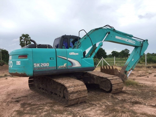 ขายรถขุดแบ็คโค SK200-8 ซุปเปอร์X เอกสารเล่มทะเบียน ทำงานหมื่นห้าพัน ชม.สภาพพร้อมลงงาน