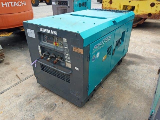 ปั้มลม AIRMAN PDS175S # 53-5B21740 0.7บาร์ มือสองญี่ปุ่น