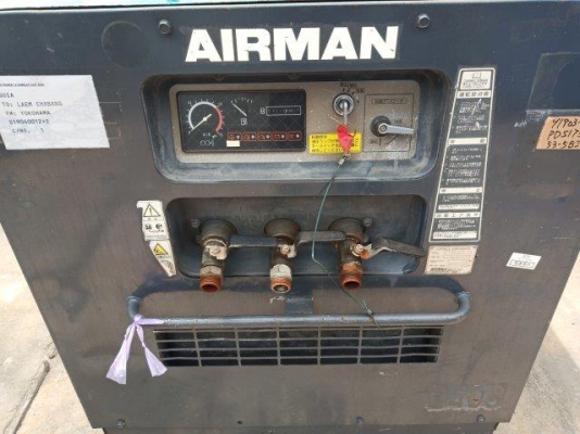ปั้มลม AIRMAN PDS175S # 53-5B21740 0.7บาร์ มือสองญี่ปุ่น