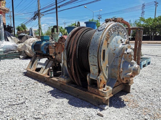 วินซ์สลิงไฟฟ้าอเมริกา INGERSOLL-RAND WINCH USA ขนาด 10000 LBS (5000 kg) สลิงโต 20 mm