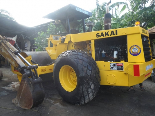 รถบดสั่นเสทืน10ตัน Sakai SV 91 TF-2เปลือก 2เพลา เล่มทะเบียนพร้อมลงงาน
