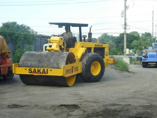 รถบดสั่นเสทืน10ตัน Sakai SV 91 TF-2เปลือก 2เพลา เล่มทะเบียนพร้อมลงงาน