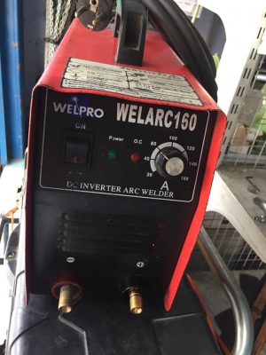 ขายตู้เชื่อม WELPRO ARC160 มือสองสวยๆครับ ขายตู้เชื่อม WELPRO ARC160 มือสองสวยๆครับ