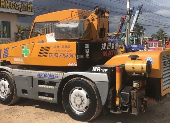 ขายรถเครน KATO KR-10HM-L (ขนาด 10 ตัน) ปี 1997 นำเข้าเองจากญี่ปุ่น สภาพพร้อมใช้ มีVDOการทำงานครับ