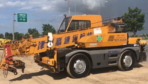 ขายรถเครน KATO KR-10HM-L (ขนาด 10 ตัน) ปี 1997 นำเข้าเองจากญี่ปุ่น สภาพพร้อมใช้ มีVDOการทำงานครับ