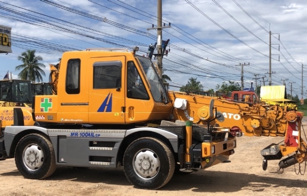 ขายรถเครน KATO KR-10HM-L (ขนาด 10 ตัน) ปี 1997 นำเข้าเองจากญี่ปุ่น สภาพพร้อมใช้ มีVDOการทำงานครับ